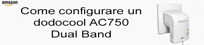 Come configurare il dodocool AC750 Dual Band