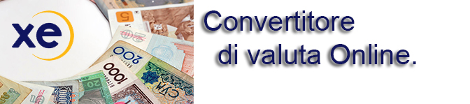 XE.com sito per conversione di valuta.