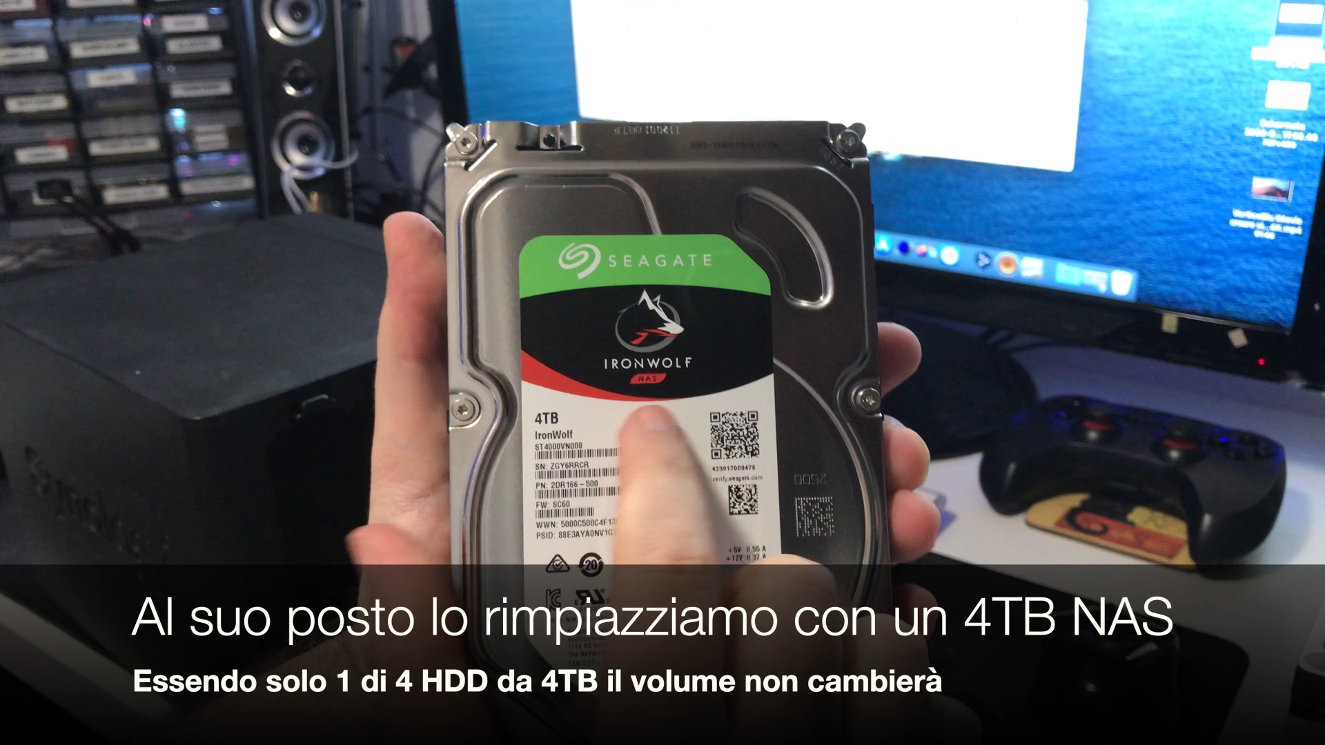 Cambio hard disk synology per Upgrade dimensione Raid 5