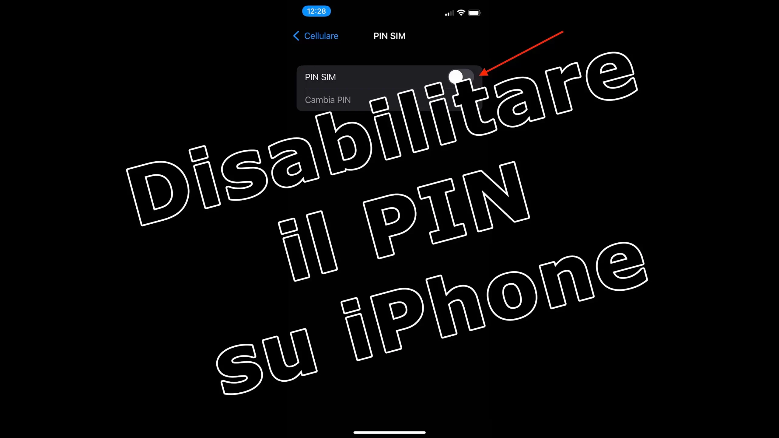 Come Disattivare il PIN su iPhone