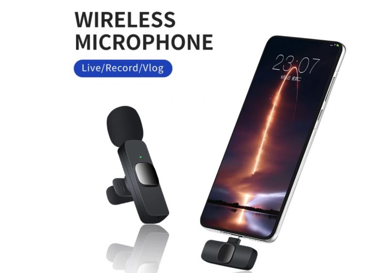 K9 Wireless microfono per iPhone o Android