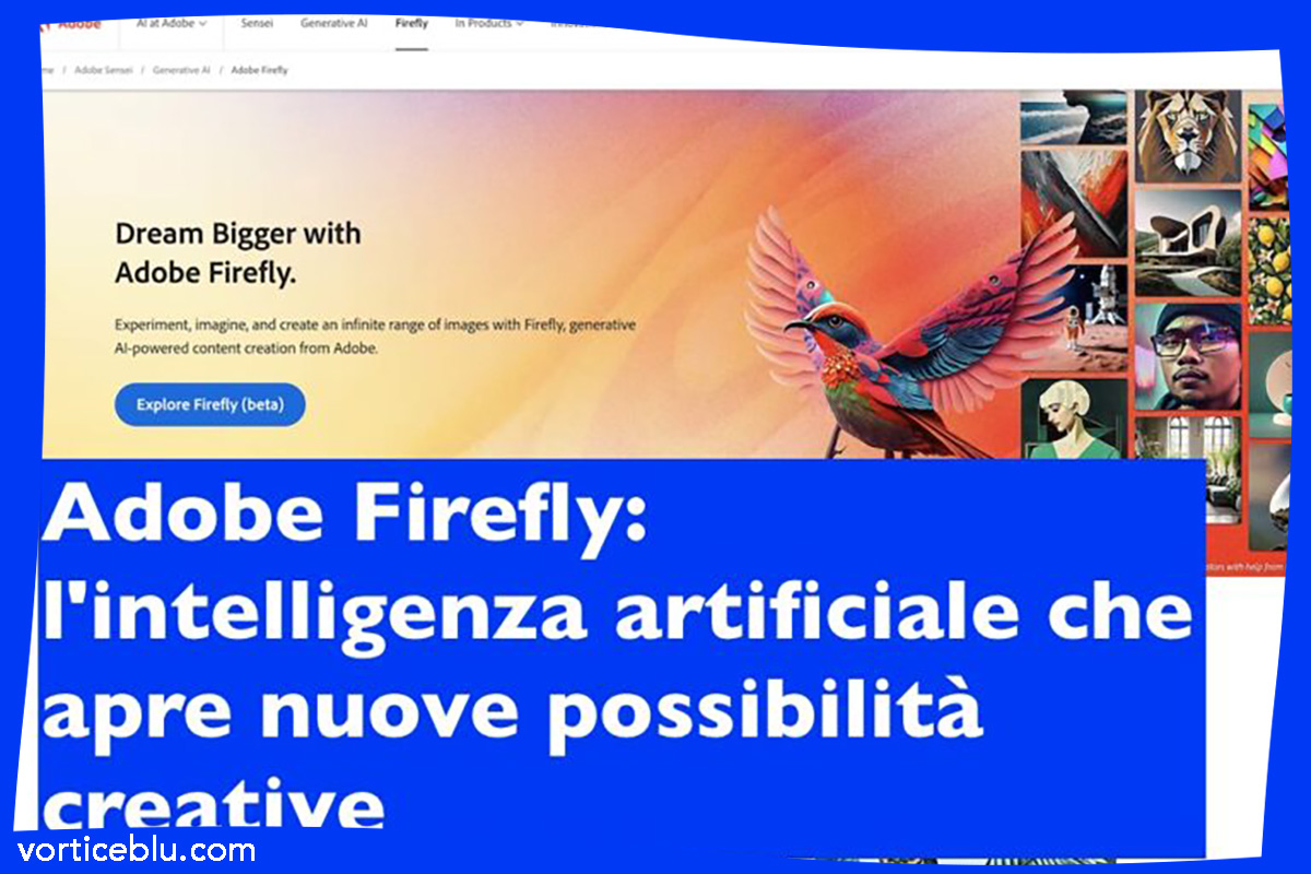 Adobe Firefly: l’intelligenza artificiale che apre nuove possibilità creative